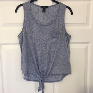 Tank Top Tie Blue